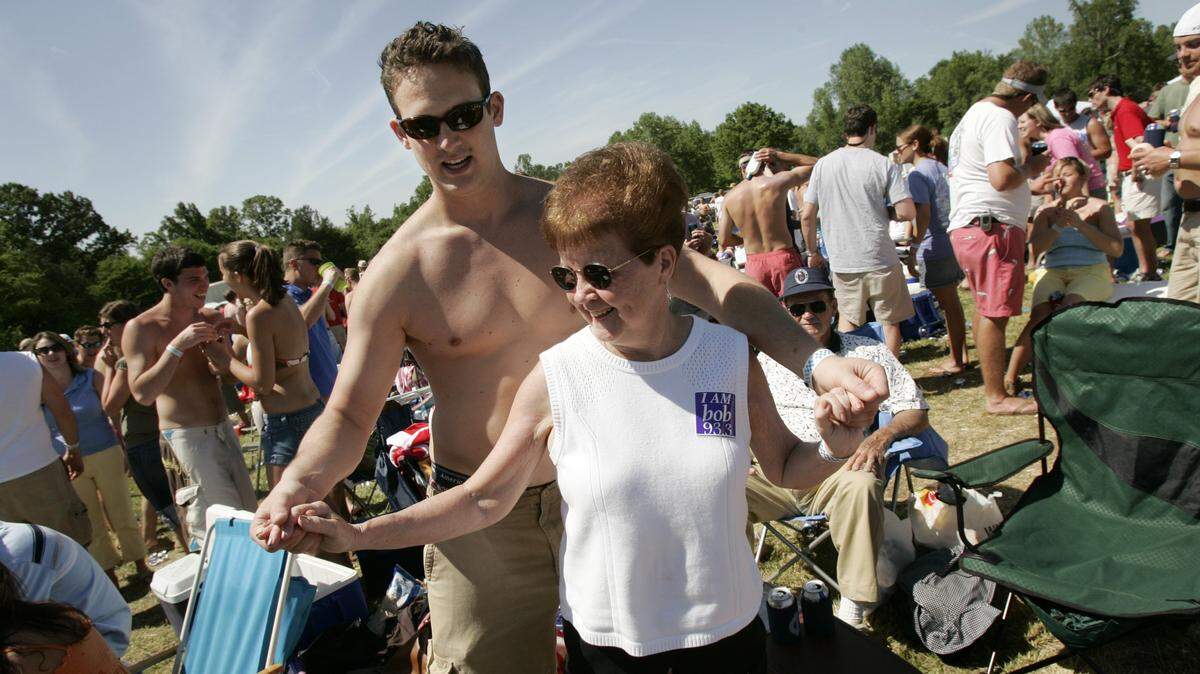 In this 2006 photo from The News & Observer archive, Patsy O'Neal from Raleigh, dances with Chip Thomas from Roxboro, during the Triangle Beach Music Festival at Bryan Farms in Garner, NC.