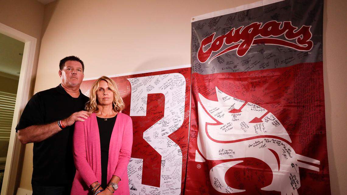 Mark and Kym Hilinski, the parents of Washington State quarterback Tyler Hilinski, who killed himself in January 2018, have become advocates for greater awareness of mental health issues among athletes. They spoke Tuesday in Durham at the ACC’s inaugural mental-health summit.