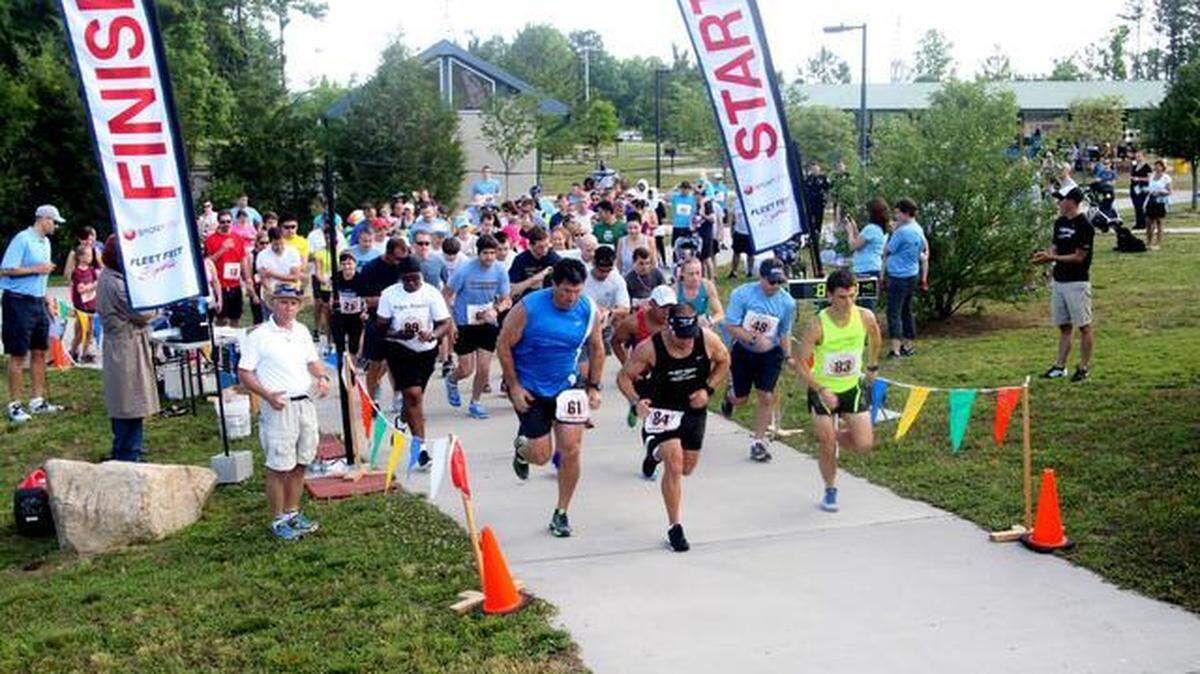 Runners head out during a race at Southern Community Park in Chapel Hill. Data from The Trust for Public Land, which compared green space and parks in cities and towns across the U.S., shows that Chapel Hill ranks last regionally in park space.
