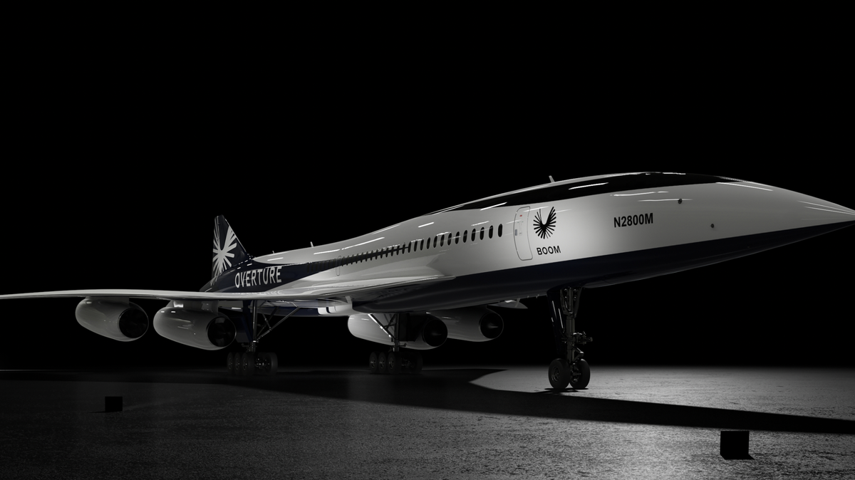 Boom Supersonic hopes Overture will be an update of the 1970s super-fast passenger plane, the Concorde.