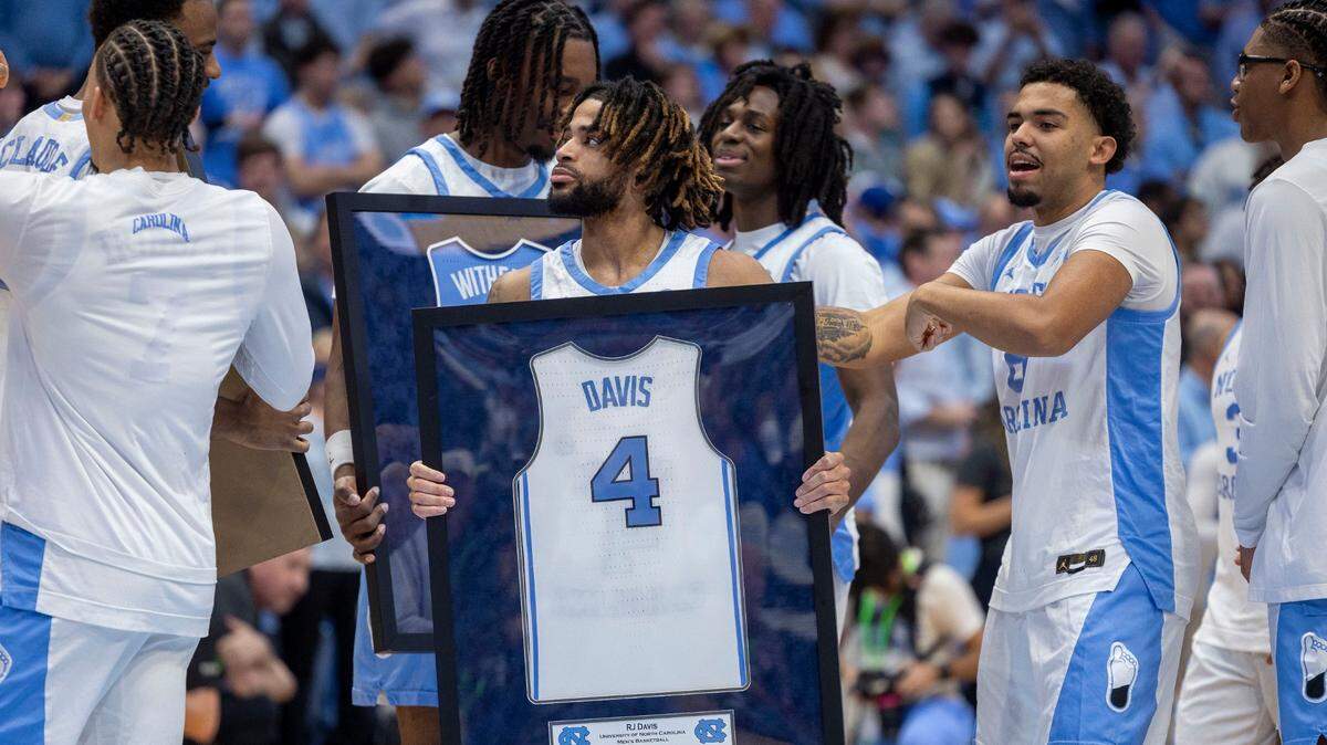 RJ Davis is the last UNC player from Roy Williams’ last game. Soon, he’ll play his own