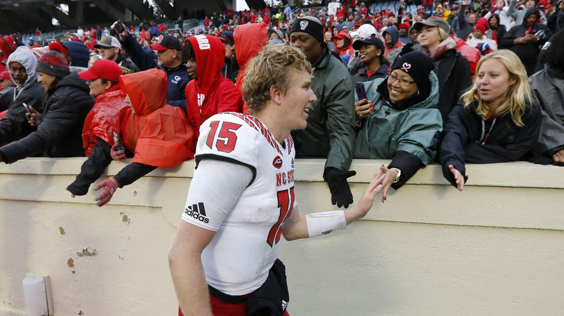 NC State, led by quarterback Ryan Finley, paces all-ACC football first-team offense