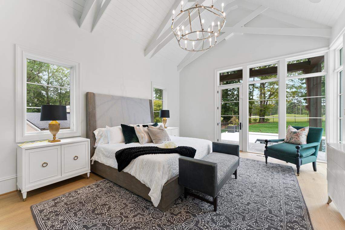 This 5-bed, 8-bath house is listed for $5 million in North Ridge, Raleigh.