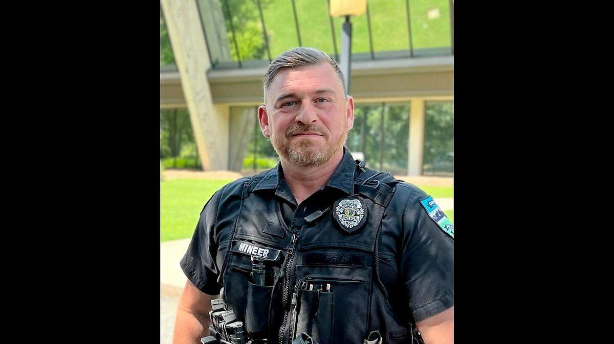 Chapel Hill Police Officer Mike Mineer