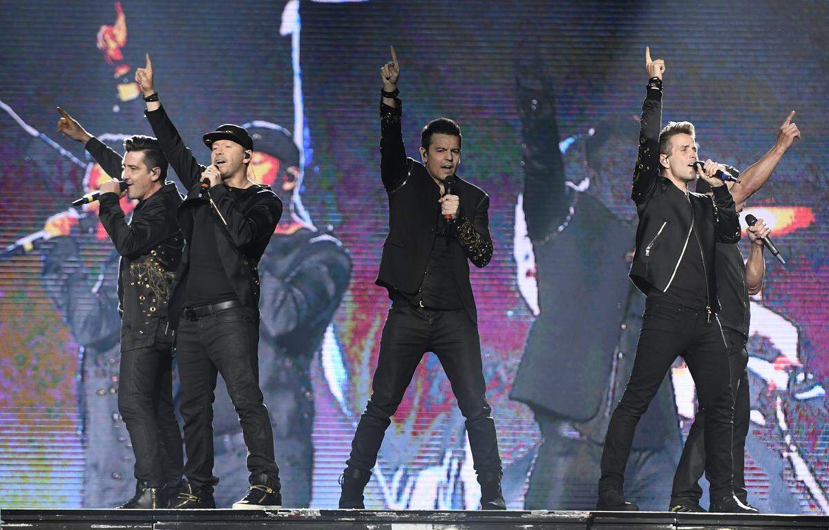 New Kids on the Block, seen at Raleigh’s PNC Arena in 2017, return July 7 with New Kids on the Block, Salt N’ Pepa, Naughty By Nature, Tiffany and Debbie Gibson.