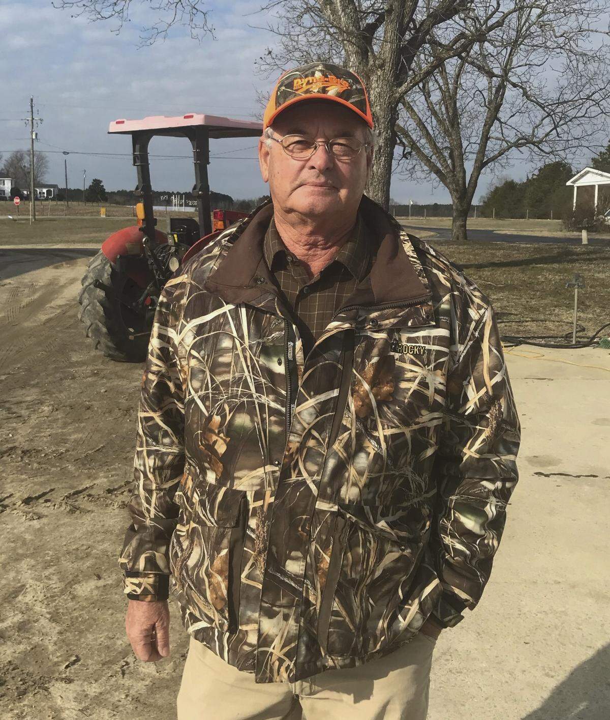 Tobacco farmer Stephen Nelms