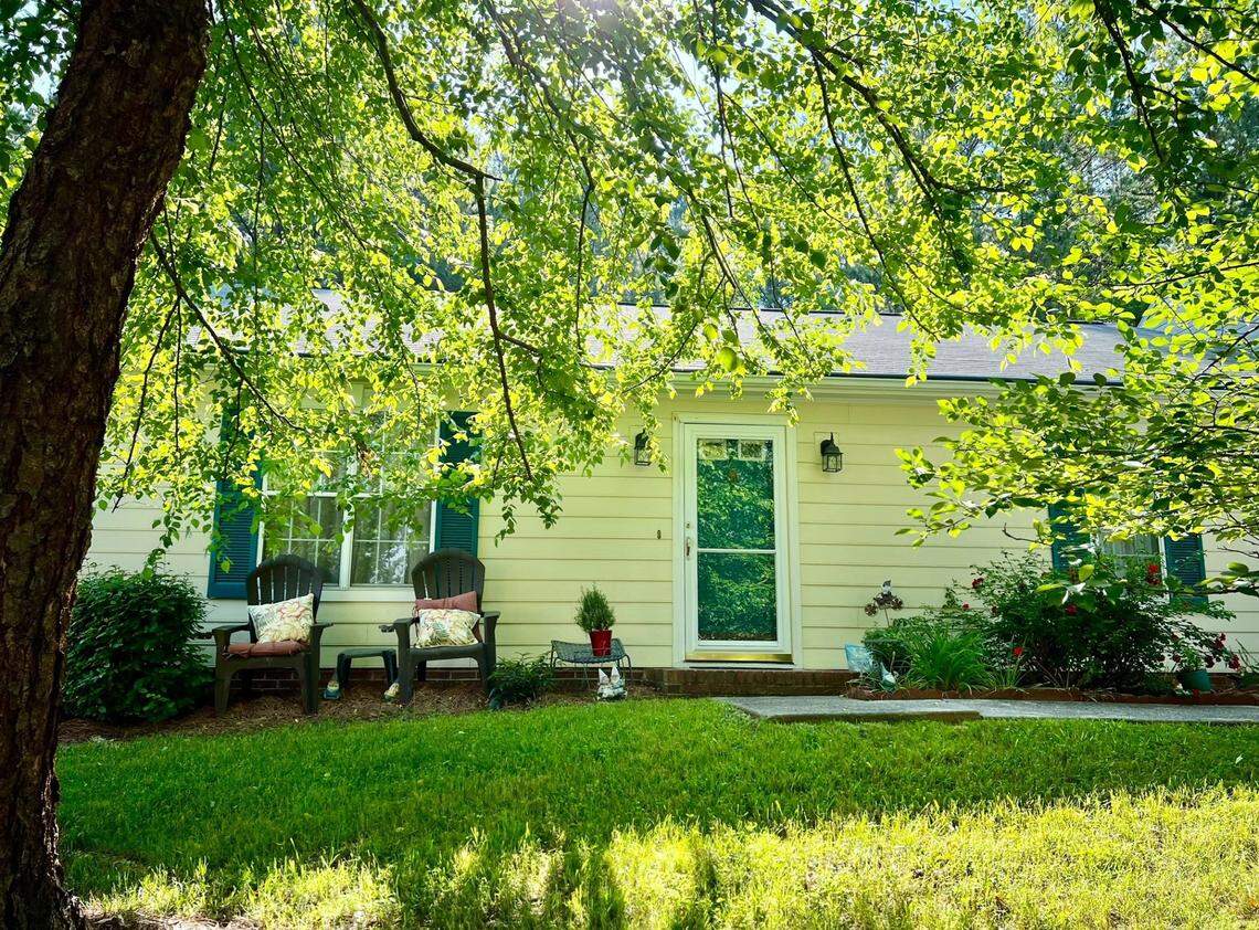 A photo of the Resler’s home in the Colony Lake subdivision of Chapel Hill.