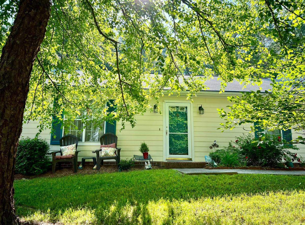 A photo of the Resler’s home in the Colony Lake subdivision of Chapel Hill.