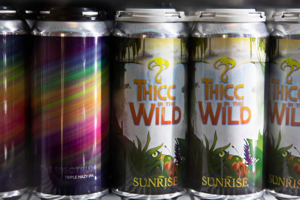 Hazy IPA fans will find plenty to like at Raleigh brewery, Funguys, off of Wake Forest Road.