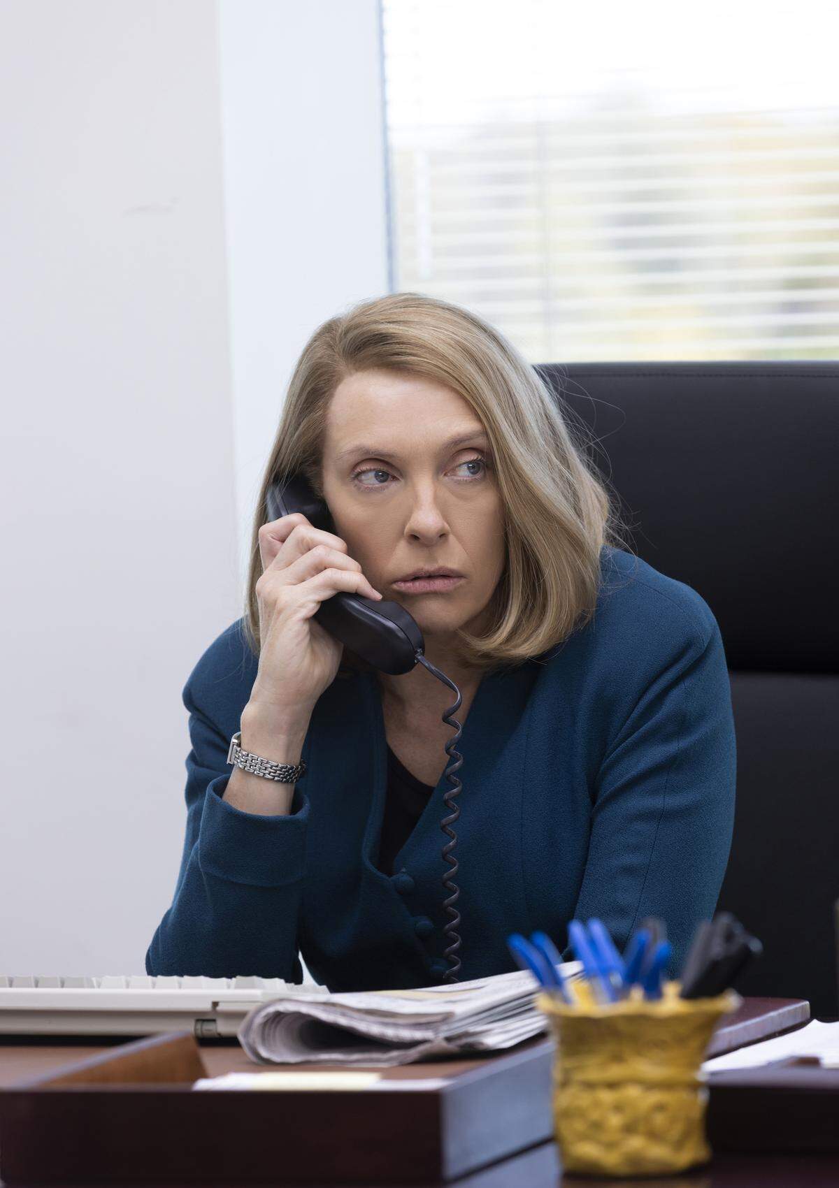 Toni Collette as Kathleen Peterson in the HBO Max series “The Staircase.”