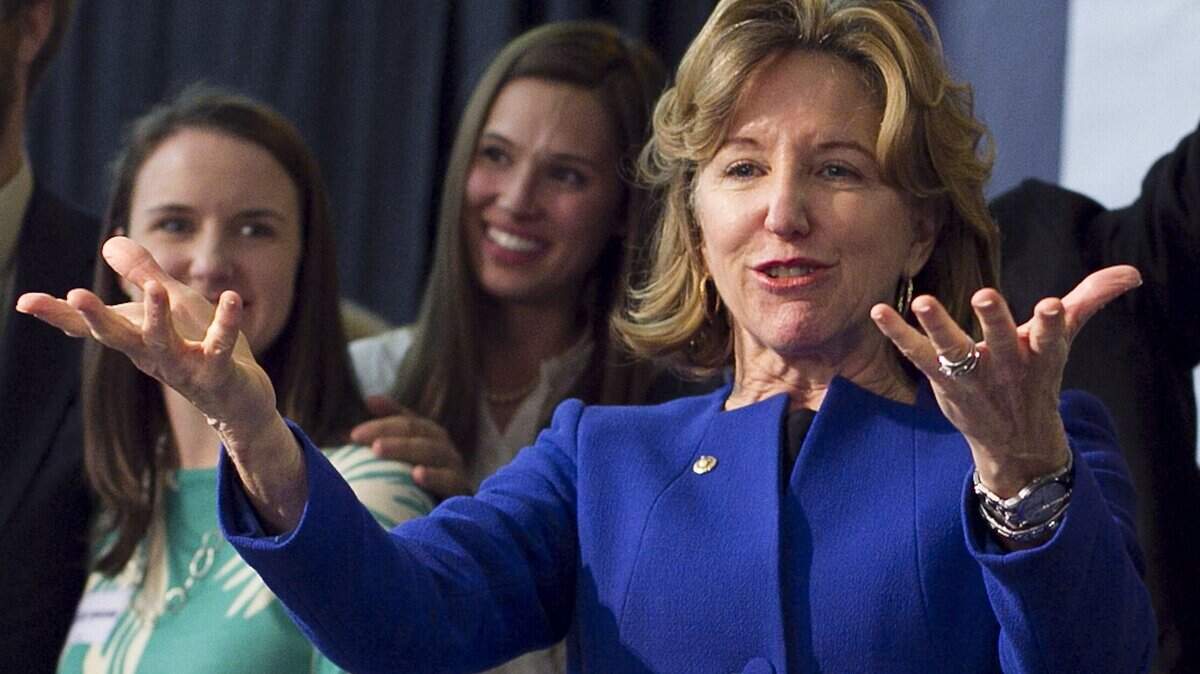 The late U.S. Sen. Kay Hagan