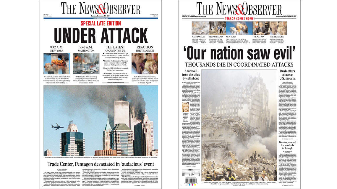 25 years later, the Triangle remembers 9/11