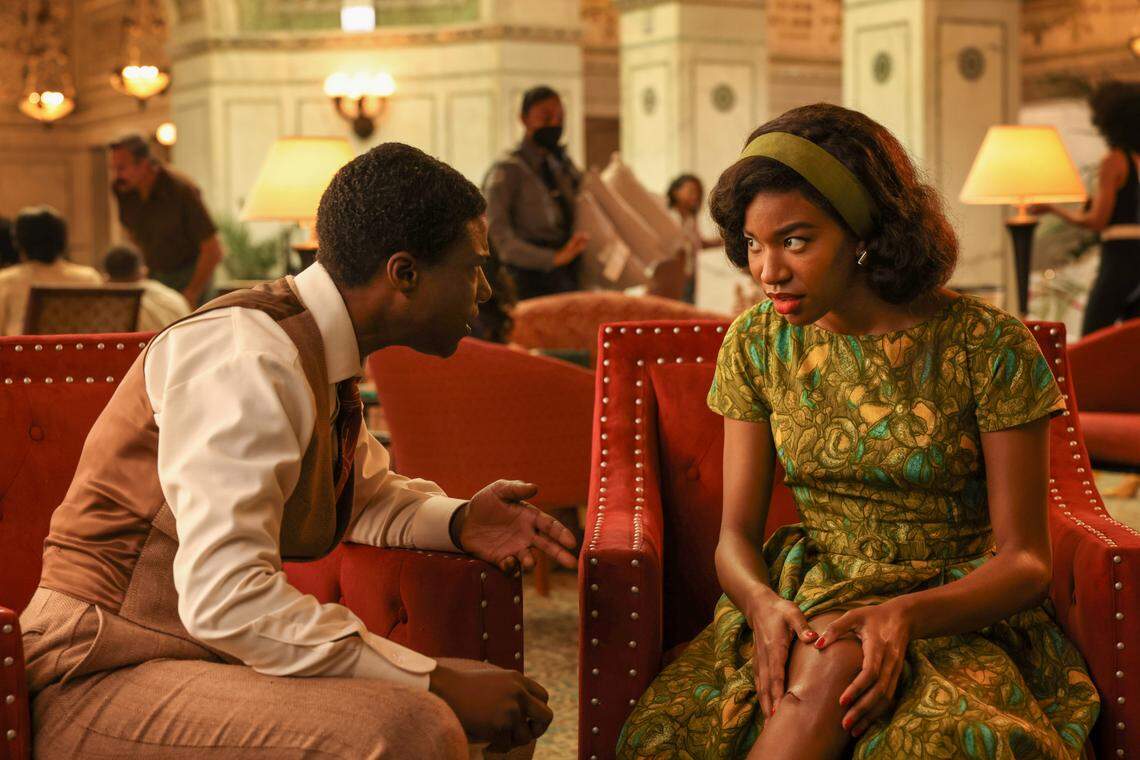 TL Thompson as Andre and Jaye Ladymore as Claudette in “4400” on The CW.