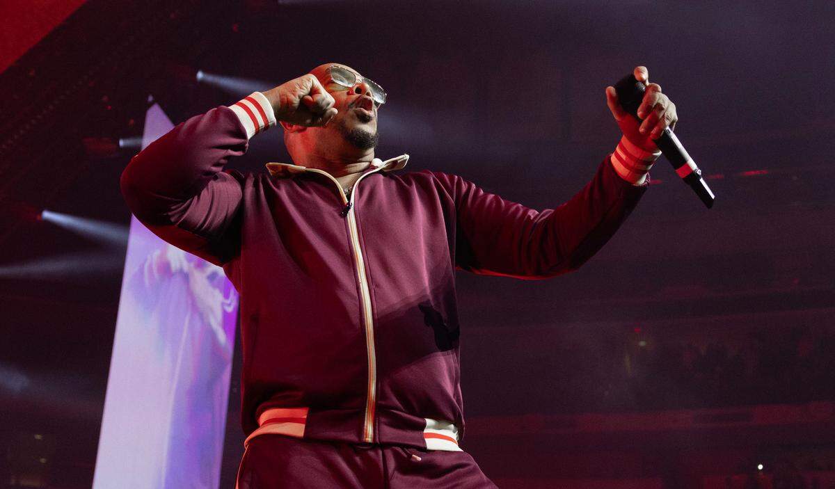 Wu-Tang Clan in concert on their “Wu-Tang Forever: The Final Chamber Tour”, Saturday night, June 7, 2025.
