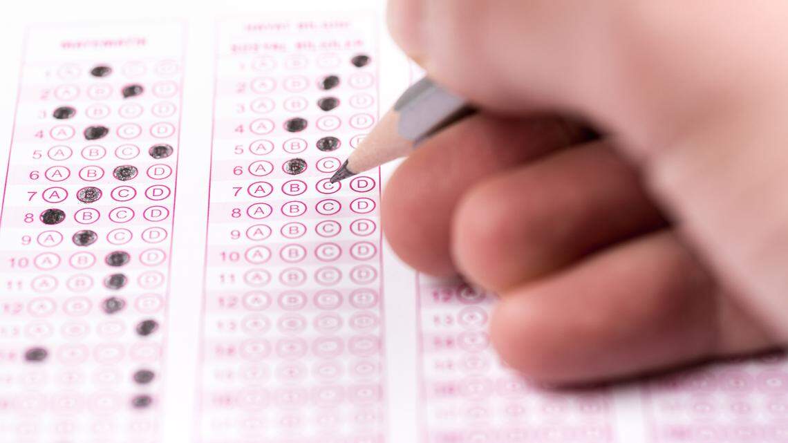 Florida Gov. Ron DeSantis has proposed eliminating some standardized tests in Florida public schools, saying instead the state should opt for shorter “progress monitoring” tests that are already administered throughout the year.