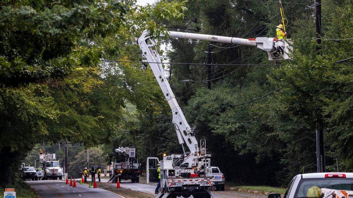 Fewer than 400 Triangle residents still don’t have power. Here’s when to expect repairs.