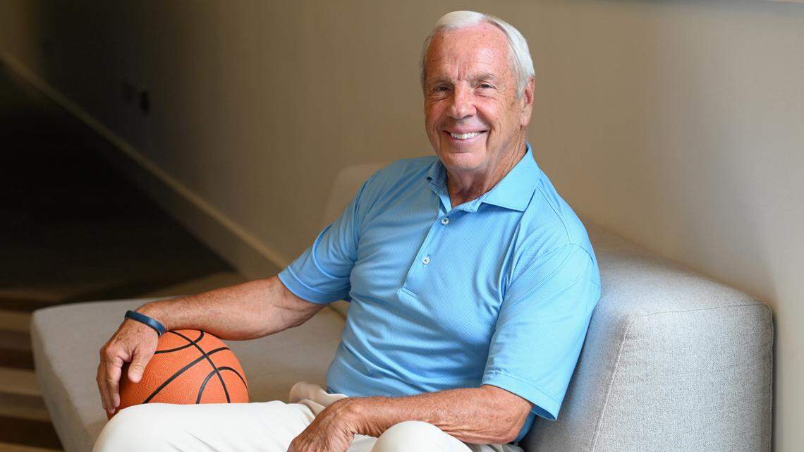 Former UNC Tar Heels head basketball coach Roy Williams on September 6, 2022.