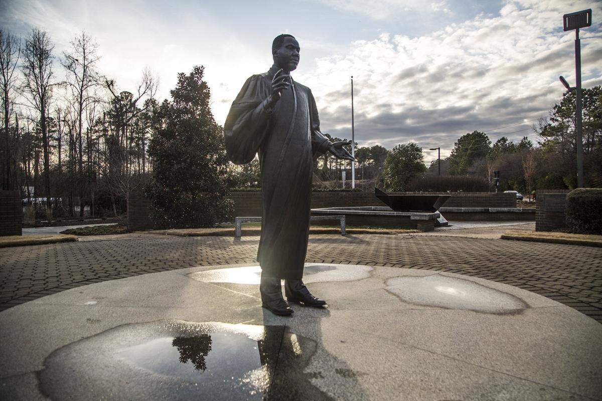 Dr. Martin Luther King, Jr. Memorial Gardens in Raleigh