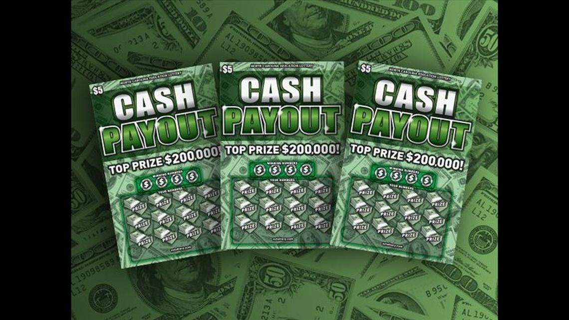 The prize winner spent $5 on his lucky ticket.