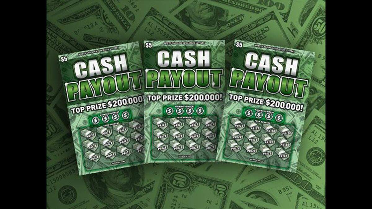 The prize winner spent $5 on his lucky ticket.