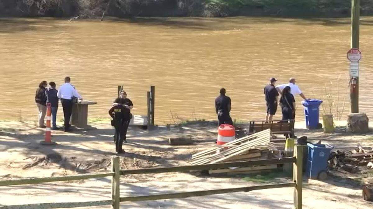 The discovery was made Tuesday, March 18, in the stretch of the river that cuts through eastern Fayetteville, about a 65-mile drive southwest from Raleigh. 
