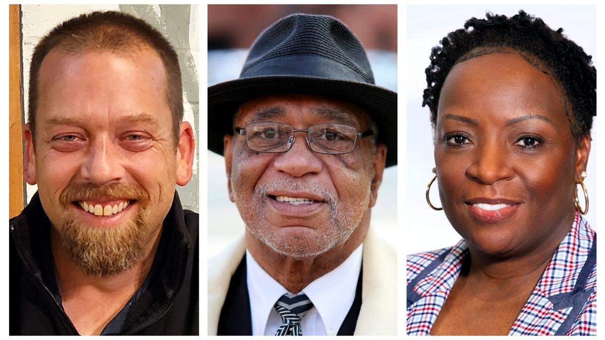 Orange County commissioners candidates Adam Beeman (from left), Horace Johnson Jr. and incumbent Phyllis Portie-Ascott are running for the Democratic nomination for the District 2 seat.
