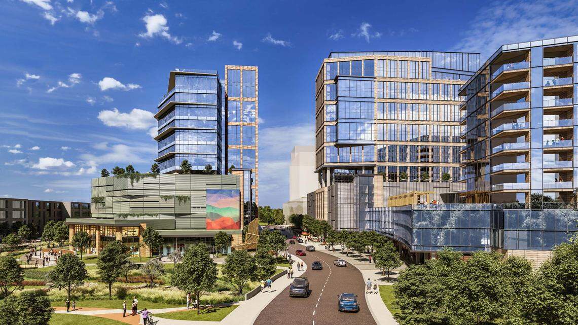 Life sciences and office towers are planned in Hub RTP.