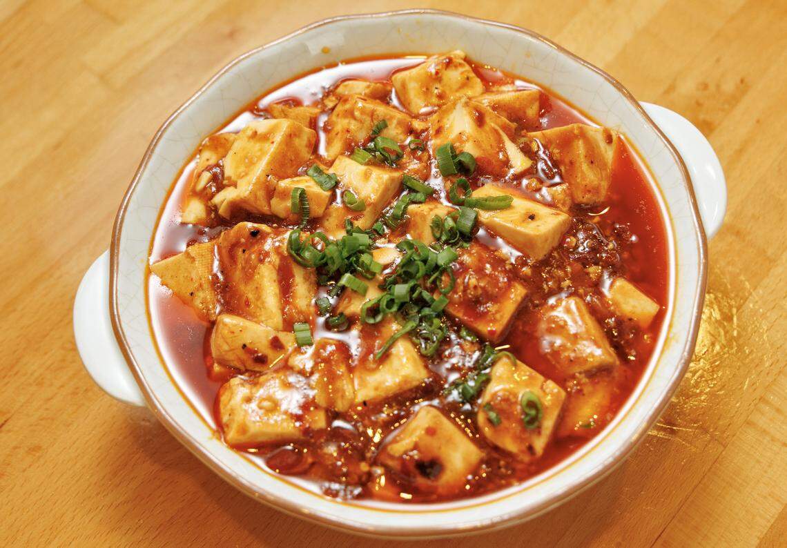 Mapo Tofu is pictured at Chuan Cafe on Thursday, March 5, 2026, in Raleigh, N.C.