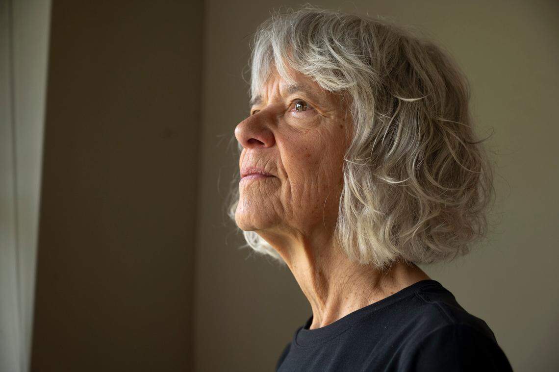 Janet Svoboda is a resident of Village Hearth, a cohousing neighborhood in Durham for LGBTQ+ identifying people over 55. She says the neighborhood allows for people to choose how they want to socialize with others.