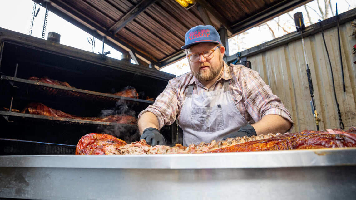 Owner of Picnic barbecue joint gives smoky and savory taste of what’s to come at Wyatt’s