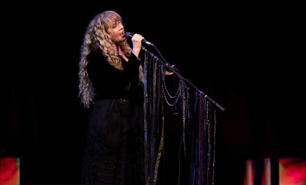 Stevie Nicks weaves her magical spell on the crowd as she performs at Raleigh, N.C.’s PNC Arena, Friday night, May 12, 2023.