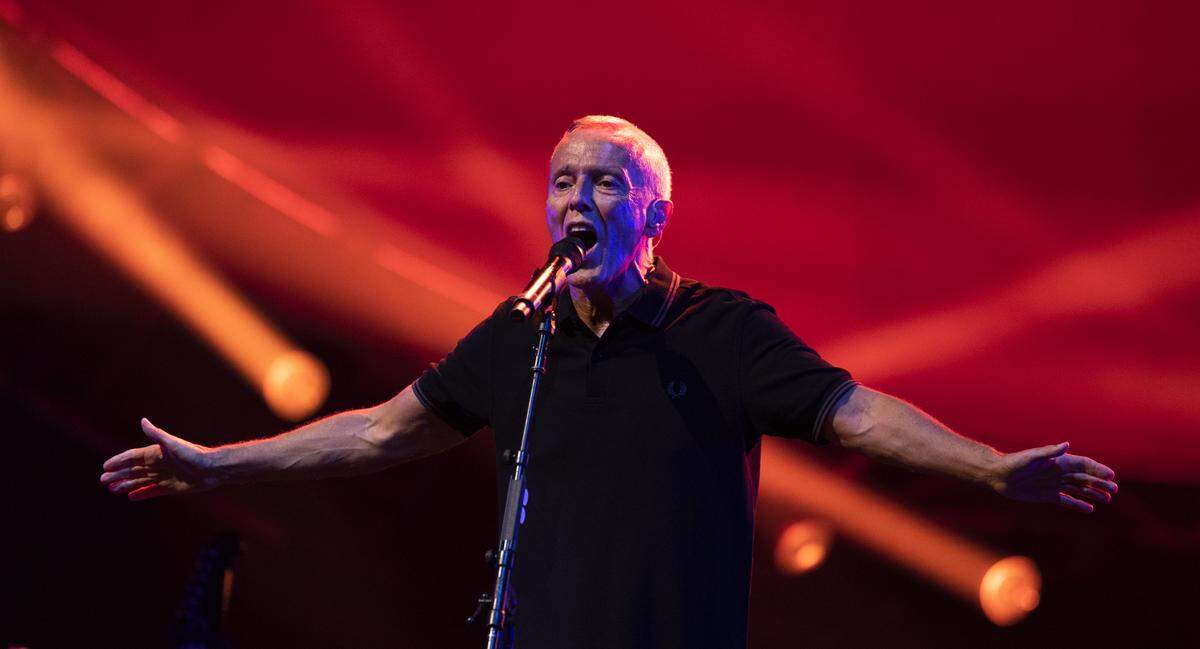 Tears For Fears in concert with Cold War Kids at Coastal Credit Union Music Park at Walnut Creek, Saturday night, July 8, 2023.