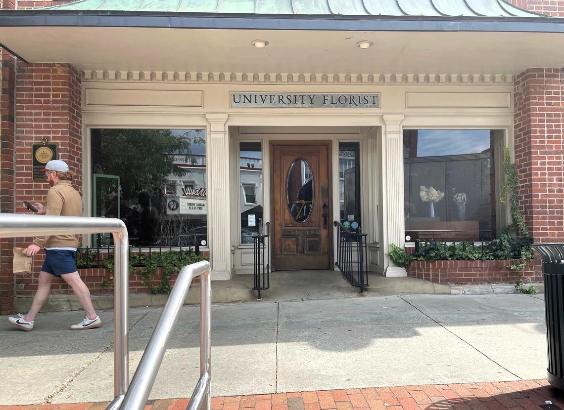 University Florist, which opened at 124 E. Franklin St. in Chapel Hill in 1946, will be closing in 2025 and moving to a new, bigger location. Construction could start next spring at 107 N. Roberson St., owner Charles House said.