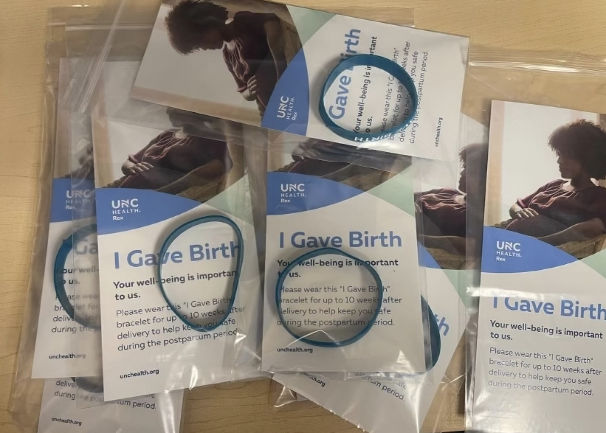 UNC Rex Hospital has launched a new “I Gave Birth” initiative to minimize risks for postpartum complications.