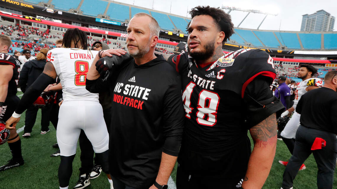 ‘I’m going to miss them.’ Wolfpack coach Dave Doeren losing special group of players