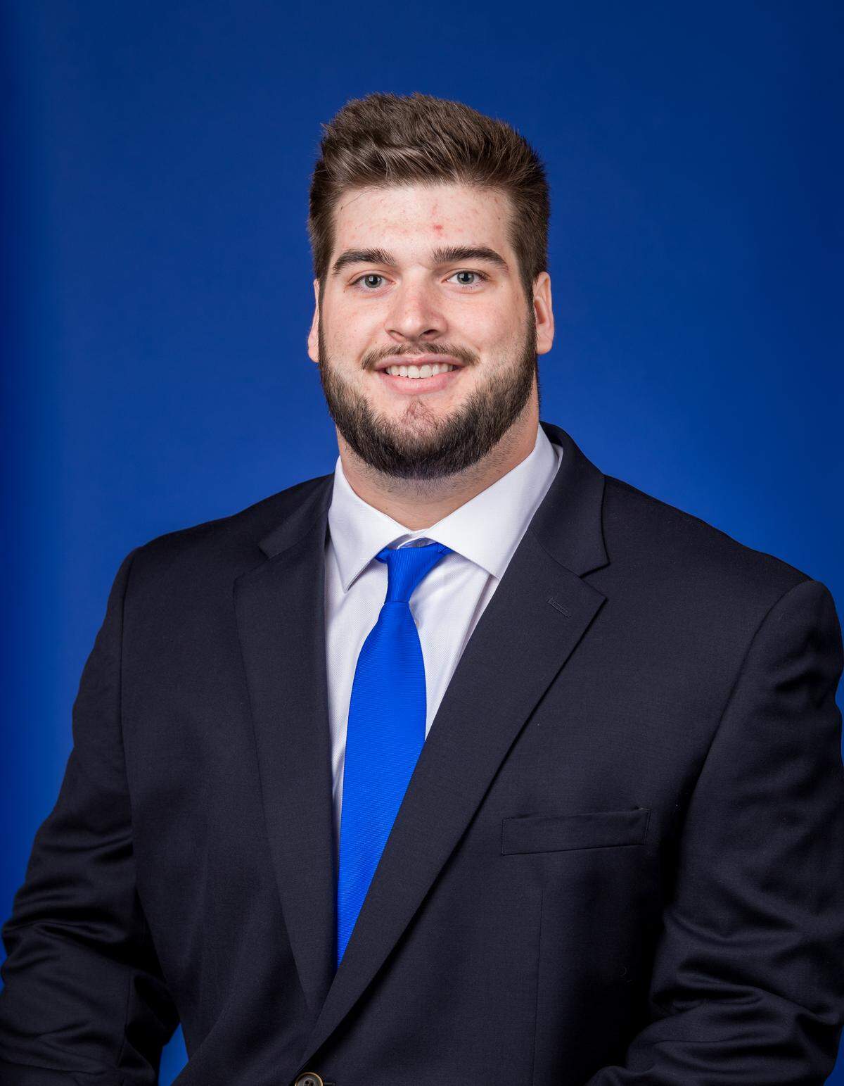 Duke offensive lineman Jack Wohlabaugh