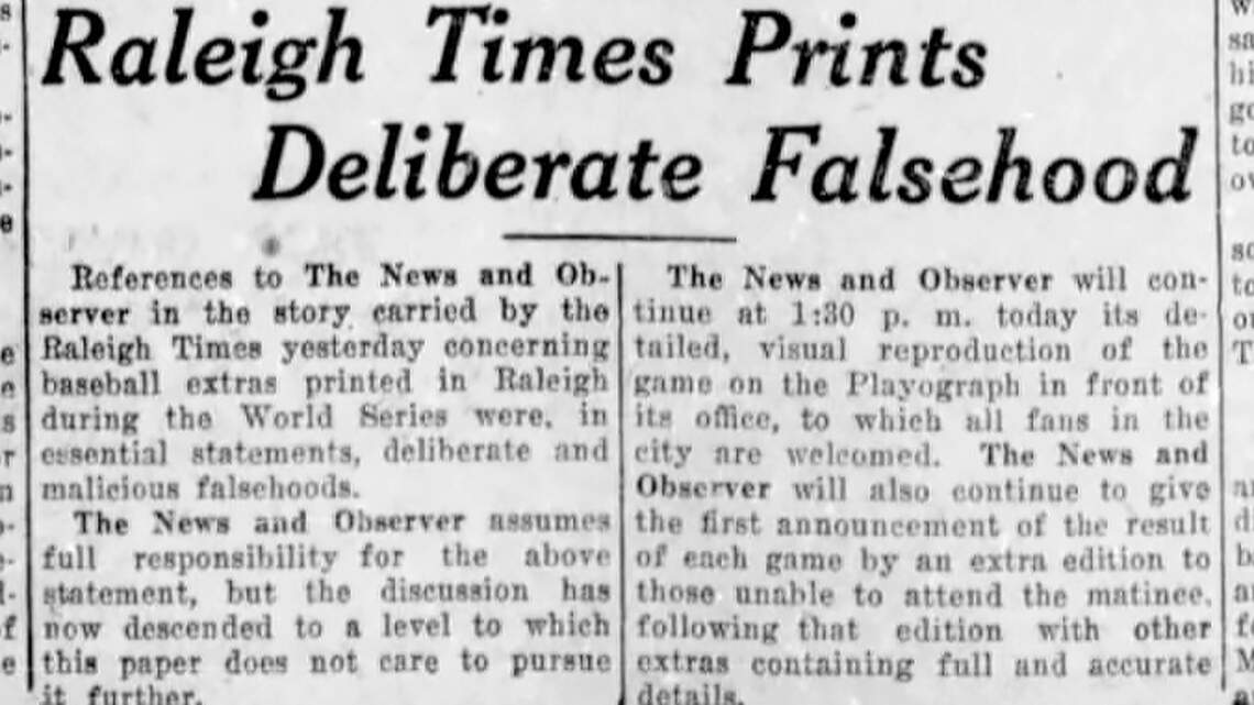 Newspaper rivals and local couple arrested — Today in Triangle History
