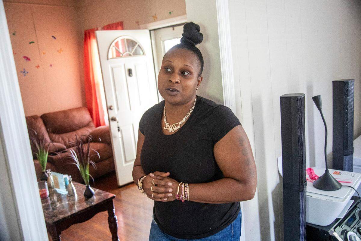 Shayla Tapp says she is traumatized after Roxboro police rammed her door and raided her home in January. The raid occurred after Sgt. Alfred Cox responded to Ms. Tapp’s home and took possession of her dog. Police obtained a warrant after the officer claimed to smell marijuana at her residence.