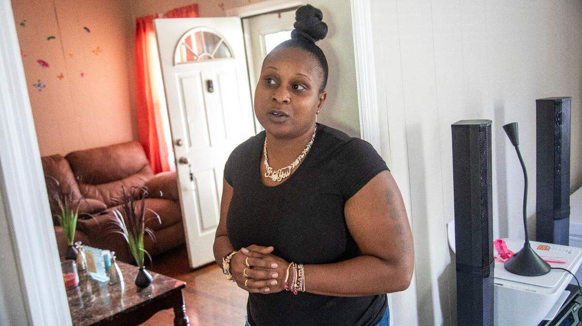 Shayla Tapp says she was traumatized after Roxboro police rammed her door to raid her home in 2023. The raid occurred after an officer visited Tapp’s home to seize a dog, which she opposed. 