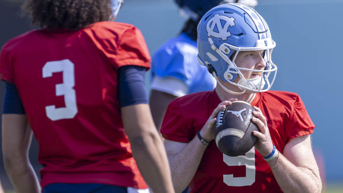 What UNC starting QB Billy Edwards said as battle with TCU in Ireland approaches