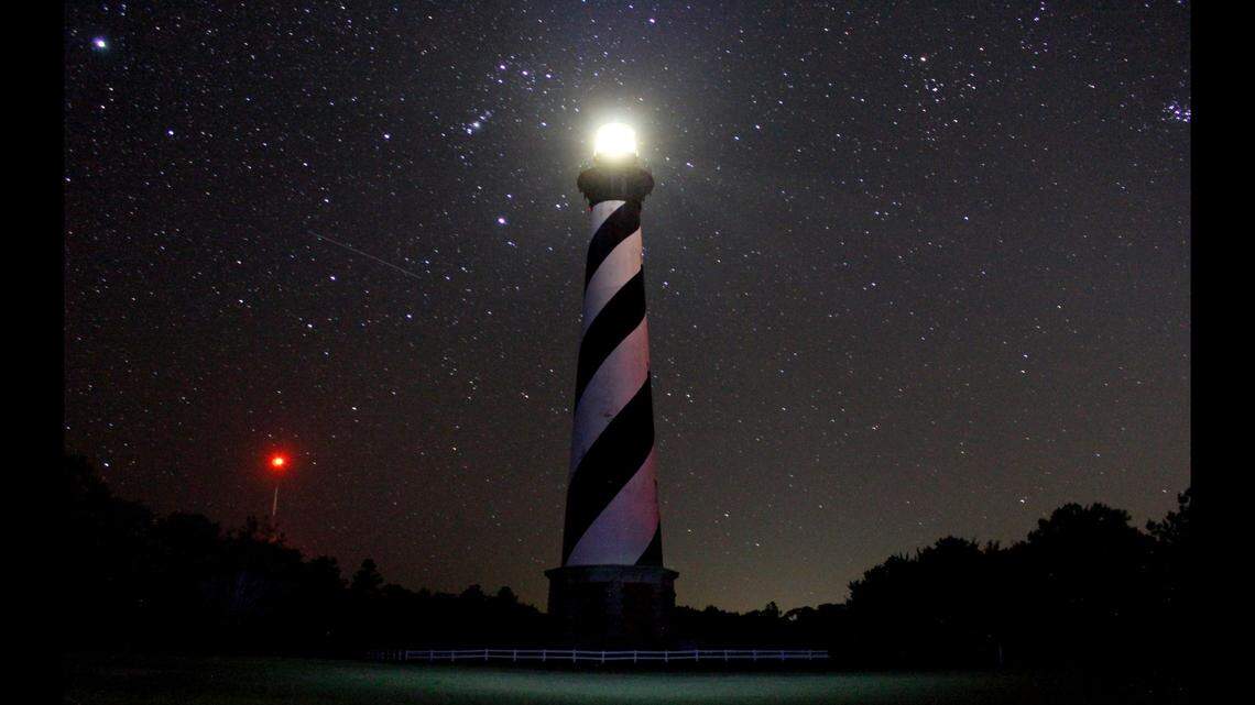 Cape Hatteras Lighthouse on North Carolina’s Outer Banks reportedly has a ghost cat that vanishes when people try to touch it. However, the National Park Service says they have no records to support the folklore.