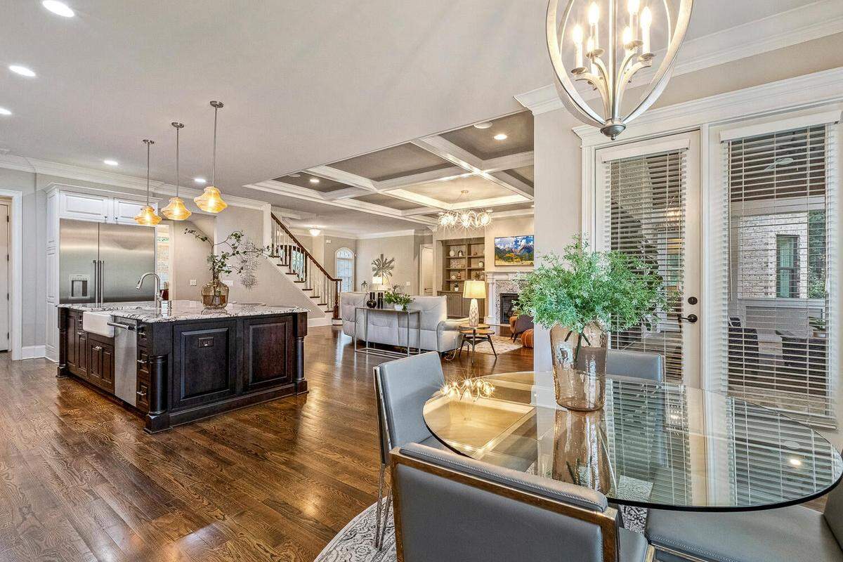 Inside 1205 Queensferry Road in Cary’s MacGregor Downs, which is curerntly listed for $3.45 million.