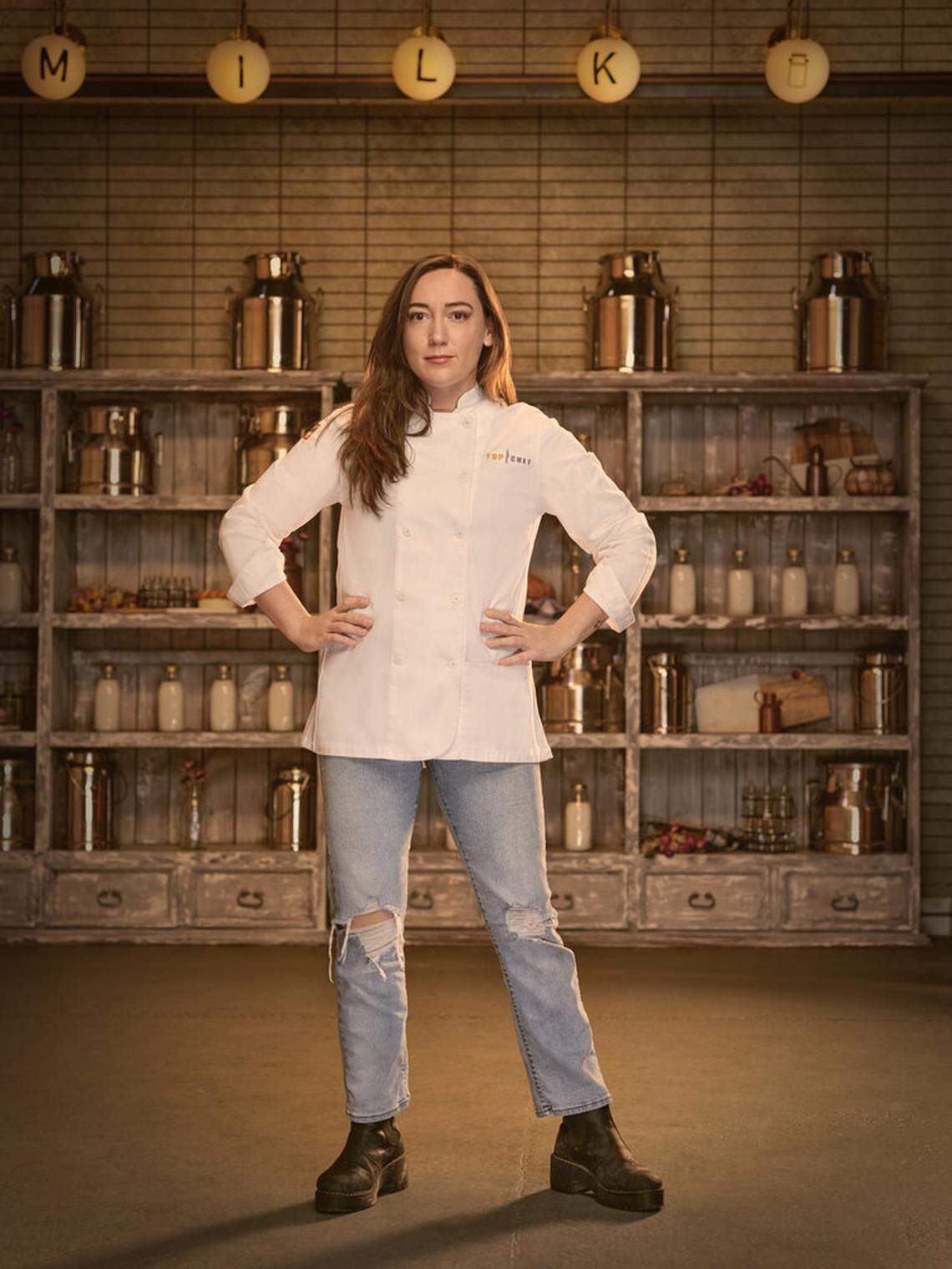 Savannah Miller, chef de cuisine of M Tempura in Durham, on Season 21 of “Top Chef” on Bravo.