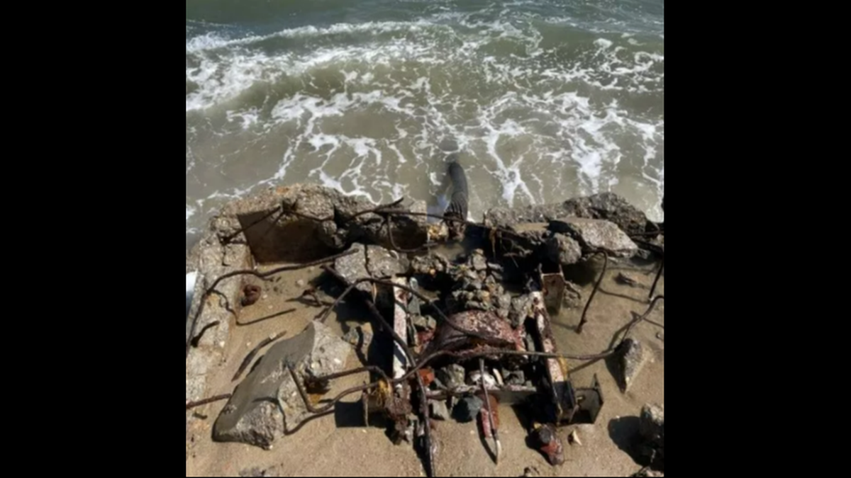 Past efforts to clean up the former U.S. Navy base have removed 278,000 pounds of concrete, 1,153 feet of pipe and 1,088 feet of metallic debris, cables and wires, officials said.