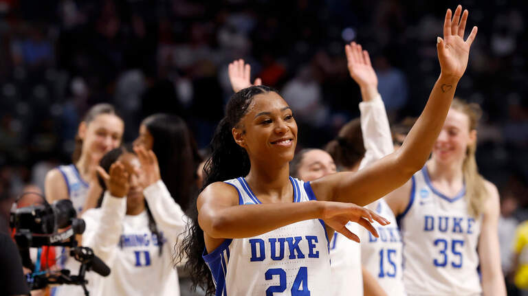 Photos: Duke and UNC women’s basketball teams battle in the NCAA Sweet 16