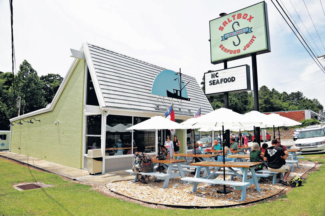 Saltbox Seafood Joint in Durham has opened a second location in Rockwood, which has indoor seating.