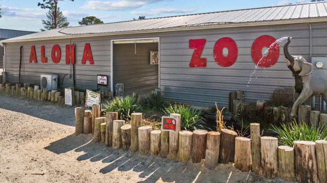 Aloha Safari Zoo at 159 Mini Lane is up for sale in Cameron, just outside Fayetteville.