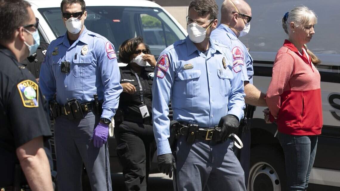 Protesters rally for NC to reopen. One woman arrested for violating governor’s order.