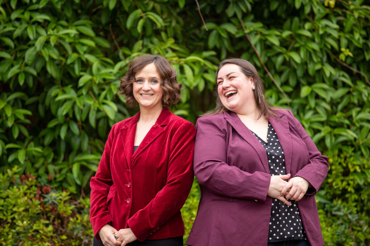 Leila Strickland, left, and Michelle Egger founded Biomilq last year in an effort to create a new alternative to breast milk.