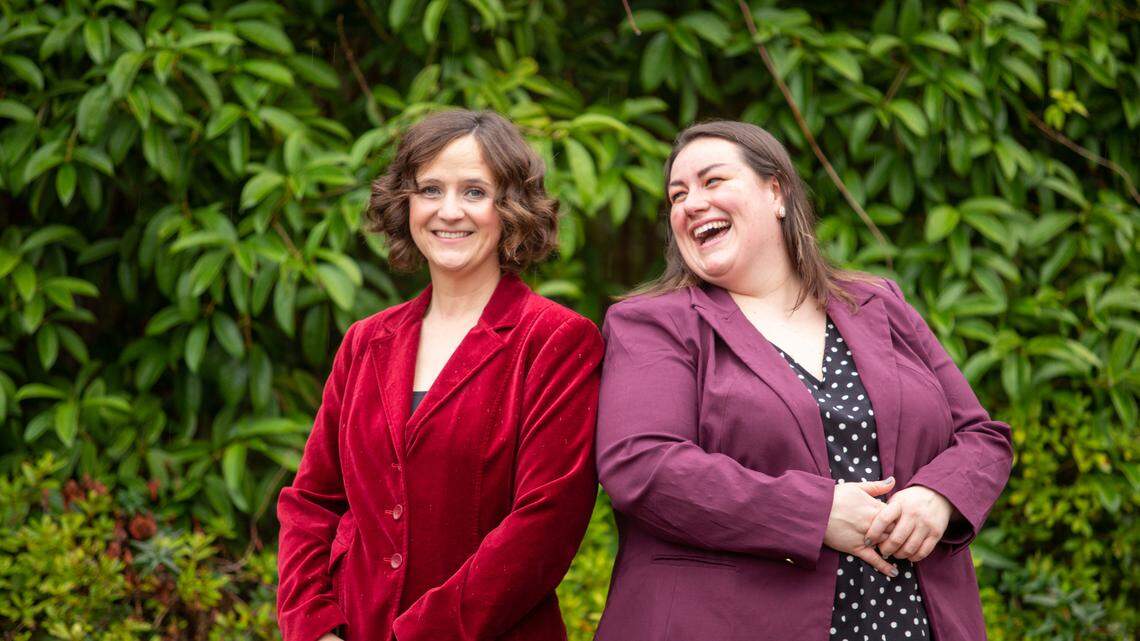 Leila Strickland, left, and Michelle Egger founded Biomilq last year in an effort to create a new alternative to breast milk.